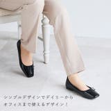 スクエアトゥレインバレエシューズ | VIVIAN COLLECTION | 詳細画像8
