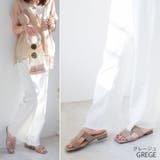 ゴールドパーツヒールクロスミュールサンダル | VIVIAN COLLECTION | 詳細画像12