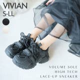厚底ベルトハイテクレースアップスニーカー | VIVIAN COLLECTION | 詳細画像1