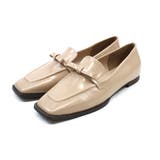 ベージュ | リボンレインローファー | VIVIAN COLLECTION