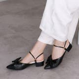 2wayポインテッドトゥリボンストラップミュールパンプス | VIVIAN COLLECTION | 詳細画像5 