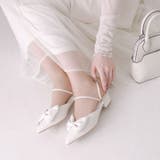 2wayポインテッドトゥリボンストラップミュールパンプス | VIVIAN COLLECTION | 詳細画像6 