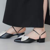 2wayポインテッドトゥリボンストラップミュールパンプス | VIVIAN COLLECTION | 詳細画像8 