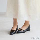 ポインテッドトゥゴールドバックルモチーフパンプス | VIVIAN COLLECTION | 詳細画像19 