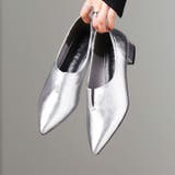 ポインテッドトゥスリットデザインパンプス | VIVIAN COLLECTION | 詳細画像20