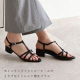 ポインテッドトゥTストラップサンダル | VIVIAN COLLECTION | 詳細画像6