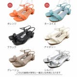 サッ！と履けるスクエアトゥサークルストラップサンダル | VIVIAN COLLECTION | 詳細画像2 