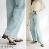 スクエアトゥ4cmヒールアンクルストラップサンダル | VIVIAN COLLECTION | 詳細画像13