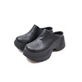 ブラック | 厚底スリッポンサボサンダル | VIVIAN COLLECTION