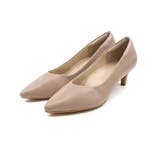 ベージュPU | ポインテッドトゥ5cmヒール感激パンプス | VIVIAN COLLECTION
