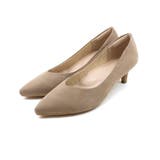 ベージュスエード | ポインテッドトゥ5cmヒール感激パンプス | VIVIAN COLLECTION