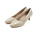 ゴールド | 【履きごこちやみつき感激】アーモンドトゥ5cmヒールパンプス | VIVIAN COLLECTION