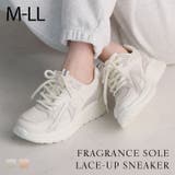 香る底ラメメッシュレースアップスニーカー | VIVIAN COLLECTION | 詳細画像1 