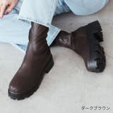厚底ストレッチミドルブーツ | VIVIAN COLLECTION | 詳細画像16