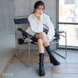 厚底ストレッチミドルブーツ | VIVIAN COLLECTION | 詳細画像20