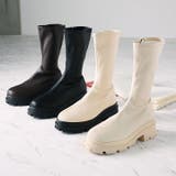 厚底ストレッチミドルブーツ | VIVIAN COLLECTION | 詳細画像8