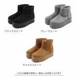 厚底ムートンブーツ | VIVIAN COLLECTION | 詳細画像2