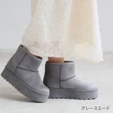 厚底ムートンブーツ | VIVIAN COLLECTION | 詳細画像13