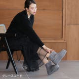 厚底ムートンブーツ | VIVIAN COLLECTION | 詳細画像16