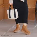 厚底サイドゴアムートンブーツ | VIVIAN COLLECTION | 詳細画像19