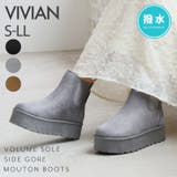 厚底サイドゴアムートンブーツ | VIVIAN COLLECTION | 詳細画像1