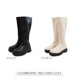 厚底インヒールストレッチロングブーツ | VIVIAN COLLECTION | 詳細画像2