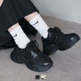 厚底異素材コンビダッドスニーカー | VIVIAN COLLECTION | 詳細画像1