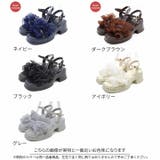 シアークロスフリル厚底ストラップサンダル | VIVIAN COLLECTION | 詳細画像2 