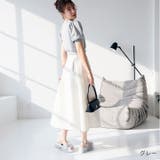 シアークロスフリル厚底ストラップサンダル | VIVIAN COLLECTION | 詳細画像14 