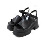 ブラック | 厚底プラットフォームサンダル | VIVIAN COLLECTION