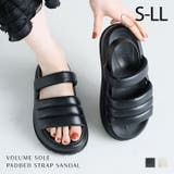厚底パデッドストラップサンダル | VIVIAN COLLECTION | 詳細画像1