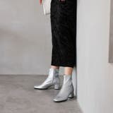 スクエアトゥストレッチショートブーツ | VIVIAN COLLECTION | 詳細画像12