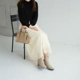 スクエアトゥストレッチショートブーツ | VIVIAN COLLECTION | 詳細画像16