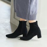 スクエアトゥストレッチショートブーツ | VIVIAN COLLECTION | 詳細画像6