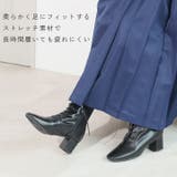 スクエアトゥレースアップストレッチ袴ブーツ | VIVIAN COLLECTION | 詳細画像6