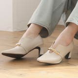 スリットデザインゴールドモチーフパンプス | VIVIAN COLLECTION | 詳細画像23