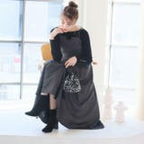 スクエアトゥプレートヒールストレッチショートブーツ | VIVIAN COLLECTION | 詳細画像14 