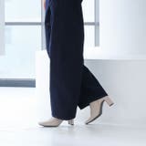 スクエアトゥプレートヒールストレッチショートブーツ | VIVIAN COLLECTION | 詳細画像16 