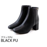 ブラックPU | Vivian ショートブーツ レディース | VIVIAN COLLECTION