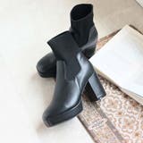 厚底プラットフォームニットブーツ | VIVIAN COLLECTION | 詳細画像5