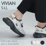 厚底ベルトスニーカーサンダル | VIVIAN COLLECTION | 詳細画像1