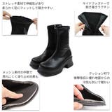 ボリュームトゥ厚底ストレッチミドルブーツ | VIVIAN COLLECTION | 詳細画像4
