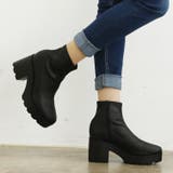 ブラックPU | Vivian ブーティ ショートブーツ | VIVIAN COLLECTION
