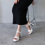 厚底プラットフォームストラップサンダル | VIVIAN COLLECTION | 詳細画像16