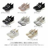 ビジューバックルゴムスリッポンスニーカー | VIVIAN COLLECTION | 詳細画像2 