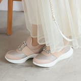 ビジューバックルゴムスリッポンスニーカー | VIVIAN COLLECTION | 詳細画像11 