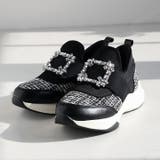 ビジューバックルゴムスリッポンスニーカー | VIVIAN COLLECTION | 詳細画像21 