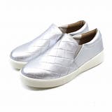 シルバー | ローテクスリッポンスニーカー | VIVIAN COLLECTION
