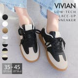 ローテク異素材レースアップスニーカー | VIVIAN COLLECTION | 詳細画像1