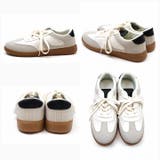 ローテク異素材レースアップスニーカー | VIVIAN COLLECTION | 詳細画像3 